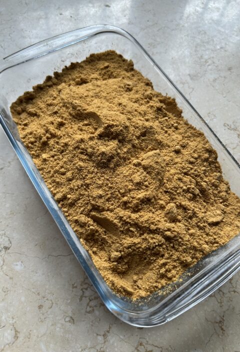 Homemade idly podi