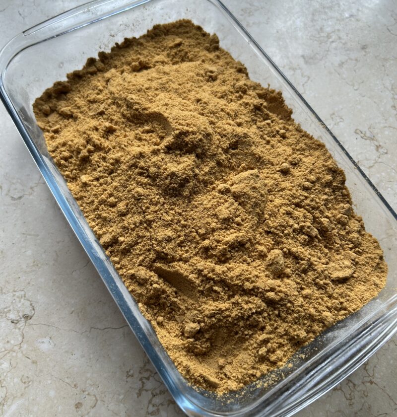 Homemade idly podi